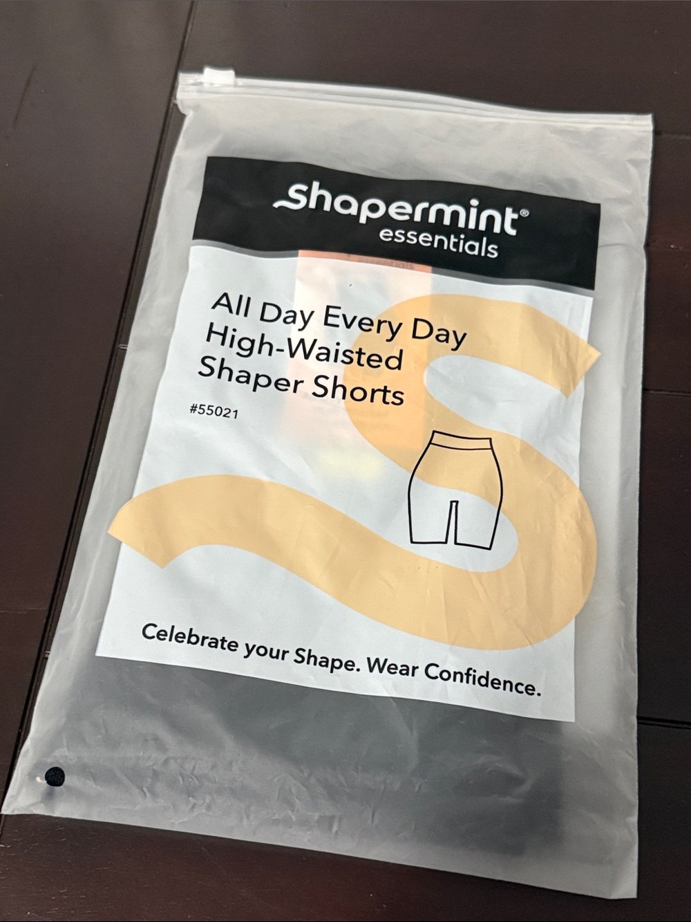 Shapermint All Day Every Day High-Waisted Shaper Shorts - Black Sz M/L